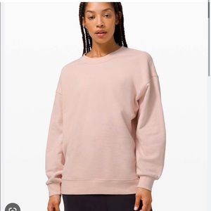 Lululemon Perfectly Oversized Sweatshirt - pink